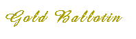 Gold Ballotin