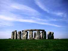 The megalithic ruin known as Stonenenge, Southern England